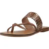 Image de Geox Femme D Maddalusiac G Sandales Plates, Camel Bronze, 38 EU
