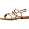 Image de Geox Femme D Maddalusiac H Sandales Plates, Papyrus, 39 EU