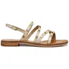 Image de Geox Femme D Maddalusiac H Sandales Plates, Papyrus, 40 EU