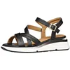 Image de Geox Femme D Elowynne A Sandales compensées, Noir, 37 EU