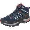 Image de CMP Femme Rigel Mid Chaussures de Randonn e Hautes, Bleu B Blue Giada Peach 92ad, 37 EU
