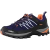 Image de CMP Rigel Low WMN Trekking Shoe WP Femme Chaussures de randonnée, Bleu Foncé Vert Rose Pêche B Blue Giada Peach, 42 EU