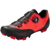 Image de Fizik Mixte Vento Overcurve X3 Chaussures de Cyclisme, Rouge/Noir, 42 EU