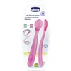 Image de Chicco Soft Silicone petite cuillère 6m+ Pink 2 pcs