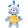 Image de Chicco Veilleuse Petit Ourson First Dreams, Peluche douce en forme d'ours à accrocher au lit ou au berceau avec mélodies relaxantes et veilleuse, bleu, 0 mois et plus