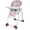 Image de Chicco Polly Progres5 Chaise Haute Évolutive, Convertible en Transat et Rehausseur pour Bébé, Réglable de la Naissance à 3 ans (15 kg), avec 4 Roues, Fermeture Compacte - cherry