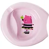 Image de Chicco Assiette repas facile, assiette pour enfant avec base antidérapante, design ergonomique, assiette de sevrage, 6M+, bébé, Rose