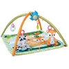 Image de Chicco Tapis Gym de la Forêt, Tapis d'Éveil et de Jeux avec Arches, Multifonction, 5 Jouets Suspendus Détachables, Renard en Peluche, Musique Relaxante