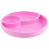 Image de CHICCO, Plat Compartiments Silicone - 12m+, Rose