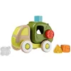 Image de Chicco Lorry Le Camion de Recyclage, Camion 2en1 en Plastique et Bois recyclés, développe la Coordination motrice de l'enfant, 10-36 Mois, Multicolore, Taille Unique