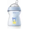 Image de CHICCO, Biberon Naturalfeeling- 2m+ - 250ml - Flux Moyen, Bleu Clair