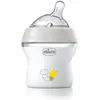 Image de Chicco Natural Feeling Biberon Anti-Colique 0M plus 150ml Biberon avec Tétine en Silicone - Flux lent - Couleur Neut (Lot de 2)