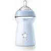 Image de CHICCO, Biberon Naturalfeeling - 6m+ - 330ml - Flux Rapide, Bleu Clair