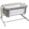 Image de Chicco Next2Me Magic Evo, Berceau Bébé Cododo, Lit Bébé Cododo, avec Mode Balançoire, Rail Ouvrable, 11 Niveaux de Hauteur, Réglable en Hauteur, 4 Roues, Matelas et Sac de Voyage Inclus, Beige