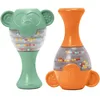 Image de Chicco Maracas Monkeys, Jouet sonore en Plastique recyclé, 2 Maracas colorés à saisir, à secouer et à Jouer, Jouet pour Les Enfants de 6 à 36 Mois