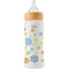 Image de Chicco Biberon à débit lent Perfect Easy, avec tétine Physio en silicone souple et finition Soft Sense, anti-colique, réduit la régurgitation et l'irritabilité, biberon en verre de 240 ml, 0m+