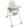 Image de Chicco Polly Armonia Chaise Haute Bebé Évolutive, pour Enfants de 0 Mois à 40 kg, 9 Niveaux de Hauteur, 3 Positions d'Inclinaison, Repose-Pieds Réglables, Pliage compact, 4 Roues, Blanc