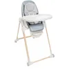 Image de Chicco Polly Armonia Chaise Haute Bebé Évolutive, pour Enfants de 0 Mois à 40 kg, 9 Niveaux de Hauteur, 3 Positions d'Inclinaison, Repose-Pieds Réglables, Pliage compact, 4 Roues, Vert