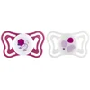 Image de CHICCO, Sucette Light Silicone  6-16m 2 Pcs, Rose