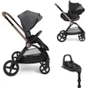 Image de CHICCO, Duo Mysa - First Seat Recline I-size Et Base Rotative, Black Satin