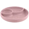 Image de CHICCO, Assiette Compartimentée En Silicone Avec Ventouse, Rose