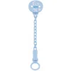 Image de CHICCO, Clip Attache-sucette Avec Chaînette, Bleu Clair