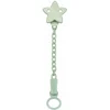Image de CHICCO, Clip Attache-sucette Avec Chaînette, Jaune