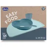 Image de CHICCO, Set Repas En Silicone 12m+, Bleu