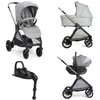 Image de CHICCO, Trio Bellagio 2 - First Seat Recline I-size Avec Base Rotative, Lunar Rock