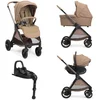 Image de CHICCO, Trio Bellagio 2 - First Seat Recline I-size Avec Base Rotative, Caramel