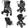 Image de CHICCO, Full Solution Bellagio 2 - First-seat Recline I-size Et Fullseat 360 Avec Base, Black Satin