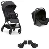 Image de CHICCO, Duo Chicco We 2 Avec Siège-auto Kory Essential I-size, Ebony