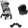 Image de CHICCO, Duo Chicco We 2 Avec Siège-auto Kory Essential I-size, Pebble