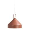 Image de Zafferano, Lampe Amelie Suspension, Lampe de Table Rechargeable Sans Fil avec Contrôle Tactile, Convient pour Salon et Extérieur, Variateur, 2200-3000 K, Hauteur 12 cm, Couleur Terracotta