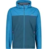 Image de CMP - Veste imperméable à capuche pour hommes, Lac profond, 52