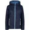 Image de CMP - Veste femme réversible à capuche fixe, Bleu ciel poussiéreux, XS
