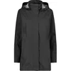 Image de CMP - Veste femme à capuche avec boutons pression, Noir, XXXL