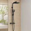 Image de Teorema Tetra Colonne de douche avec mitigeur thermostatique, SD268BB,