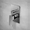 Image de Teorema EDGE Robinetterie de baignoire / douche pour 2 ou 3 sorties, pour corps encastré, 8EC06CR,