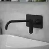Image de Teorema EDGE Bec mural pour robinetterie de lavabo : 220 mm, pour corps encastré, 8EC15BB,