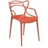 Image de Kartell Masters, Chaise, Orange Rouille, Lot de 2