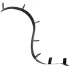 Image de Kartell Bookworm, Bibliothèque Flexible, 7 Serre-Livres (320cm), Noir