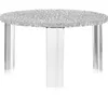 Image de Kartell 08500B4 T-Table Furniture, Gris/Transparent, 60 x 60 x 28 cm