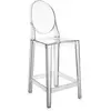 Image de Kartell ONE MORE Tabouret lot de 2, transparent