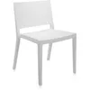 Image de Kartell LIZZ MAT Chaise lot de 2, blanc