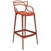 Image de Kartell Masters Stool Tabouret, Orange Rouille, H.75