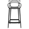 Image de Kartell Masters Stool Tabouret, Noir, H.65