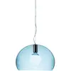Image de Kartell Small Fl/Y, Lampe à Suspension, Bleu Ciel Nuage