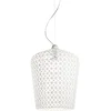 Image de Kartell Kabuki, Lampe à Suspension, Blanc Opaques