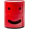 Image de Kartell Componibile Smile, Air Sérieux, Rouge